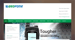 Desktop Screenshot of geofone.net