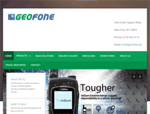 Tablet Screenshot of geofone.net